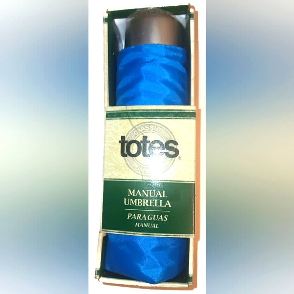 totes Accessories - Totes Compact Umbrella,Blue